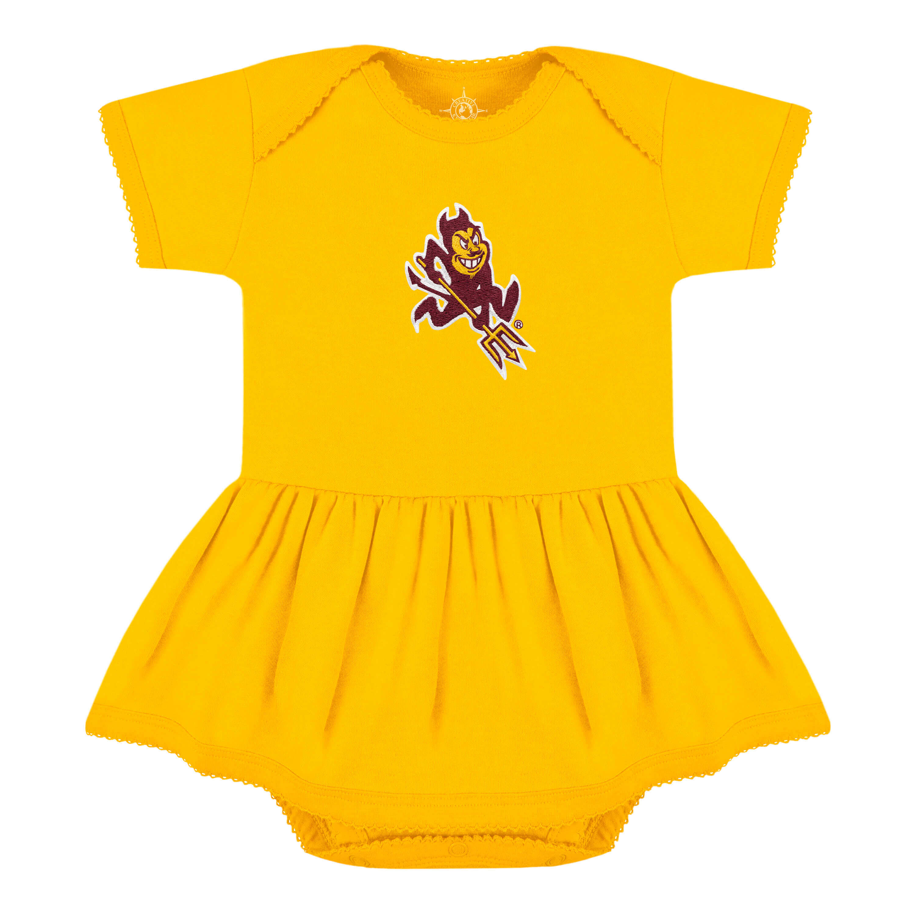 Arizona State Sun Devils Picot Bodysuit Dress