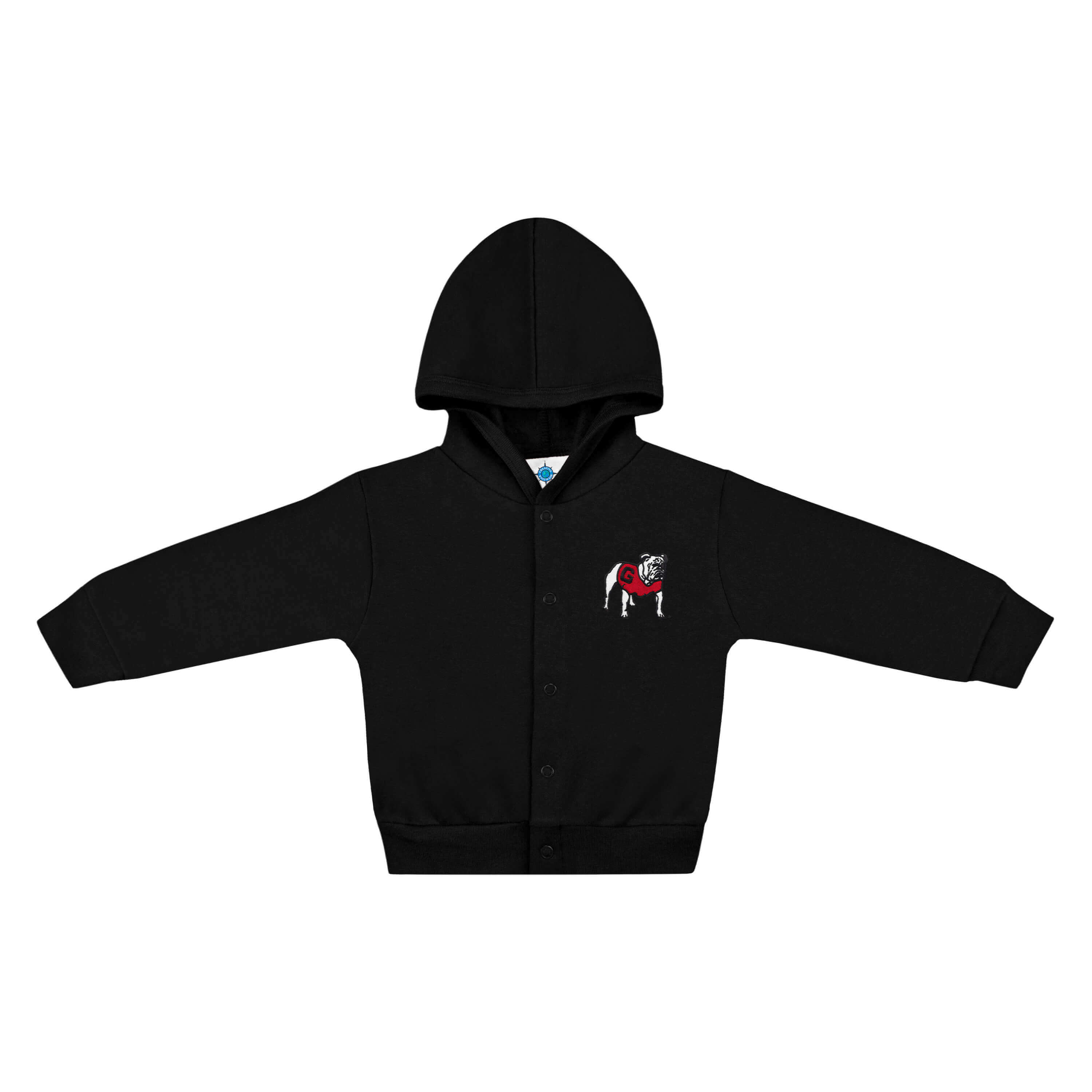 Georgia Bulldogs Snap Hooded Jacket