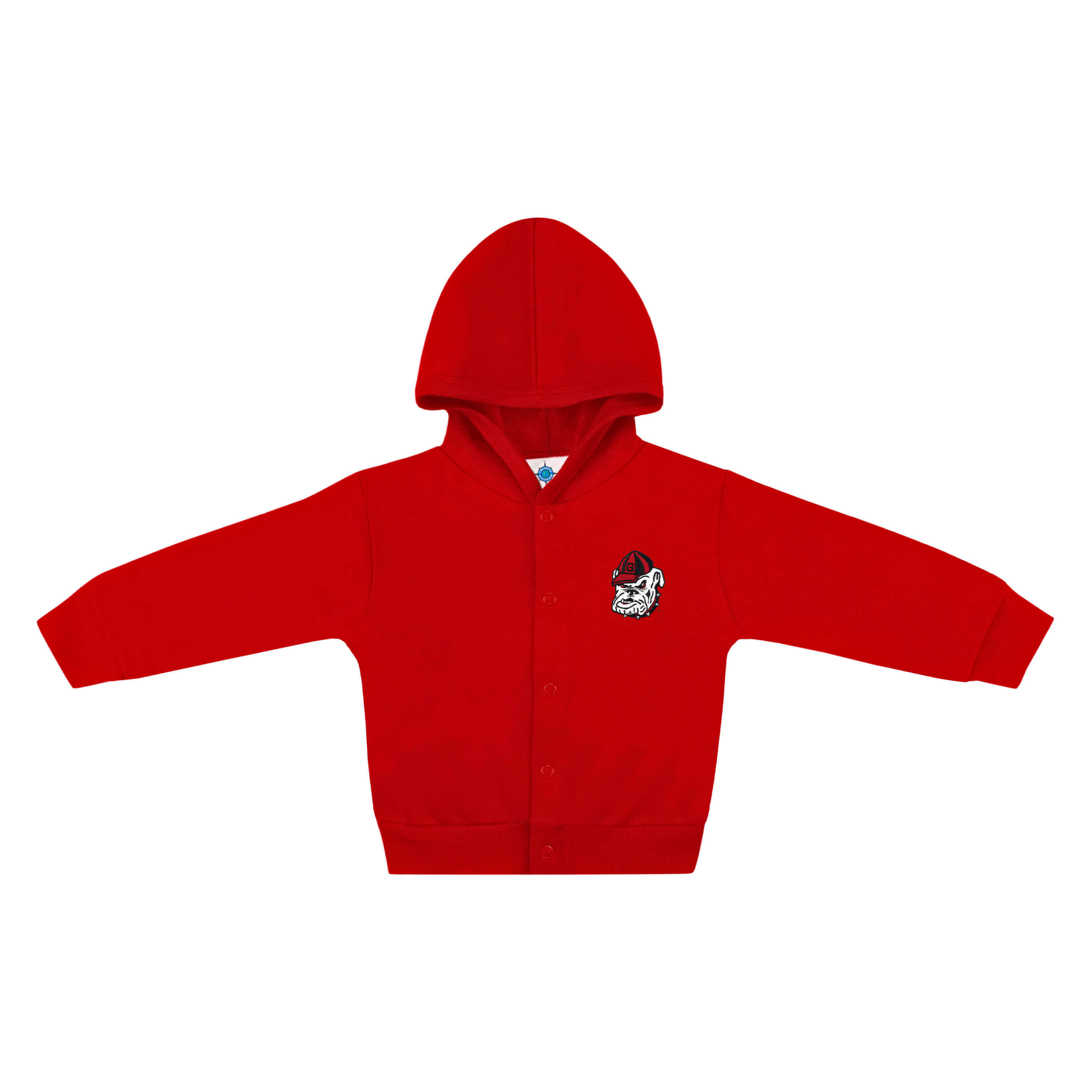 Georgia Bulldogs Snap Hooded Jacket