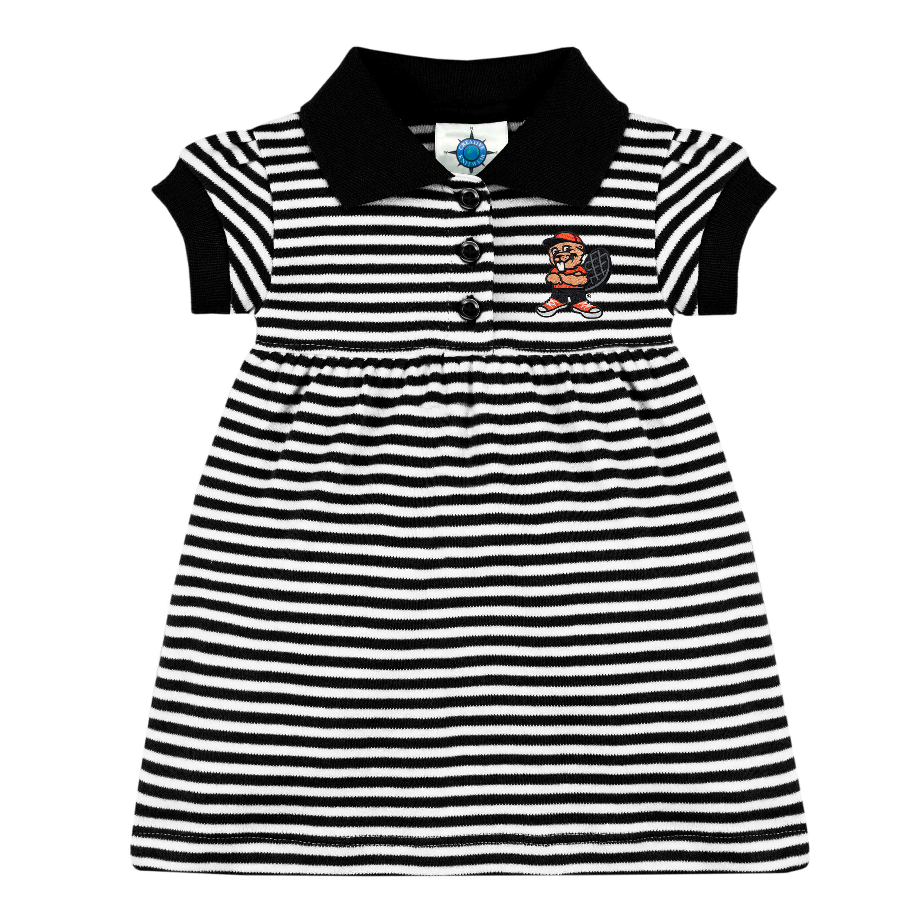 Oregon State Beavers Striped Gameday Dress w/Bloomer