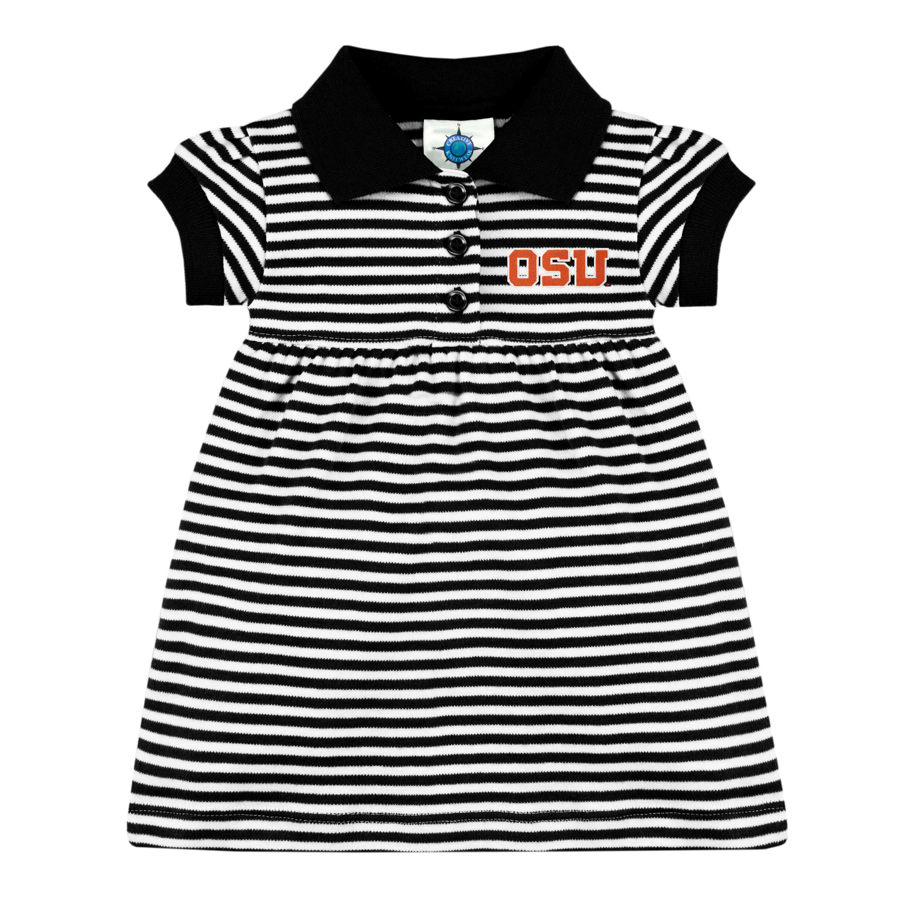 Oregon State Beavers Striped Gameday Dress w/Bloomer