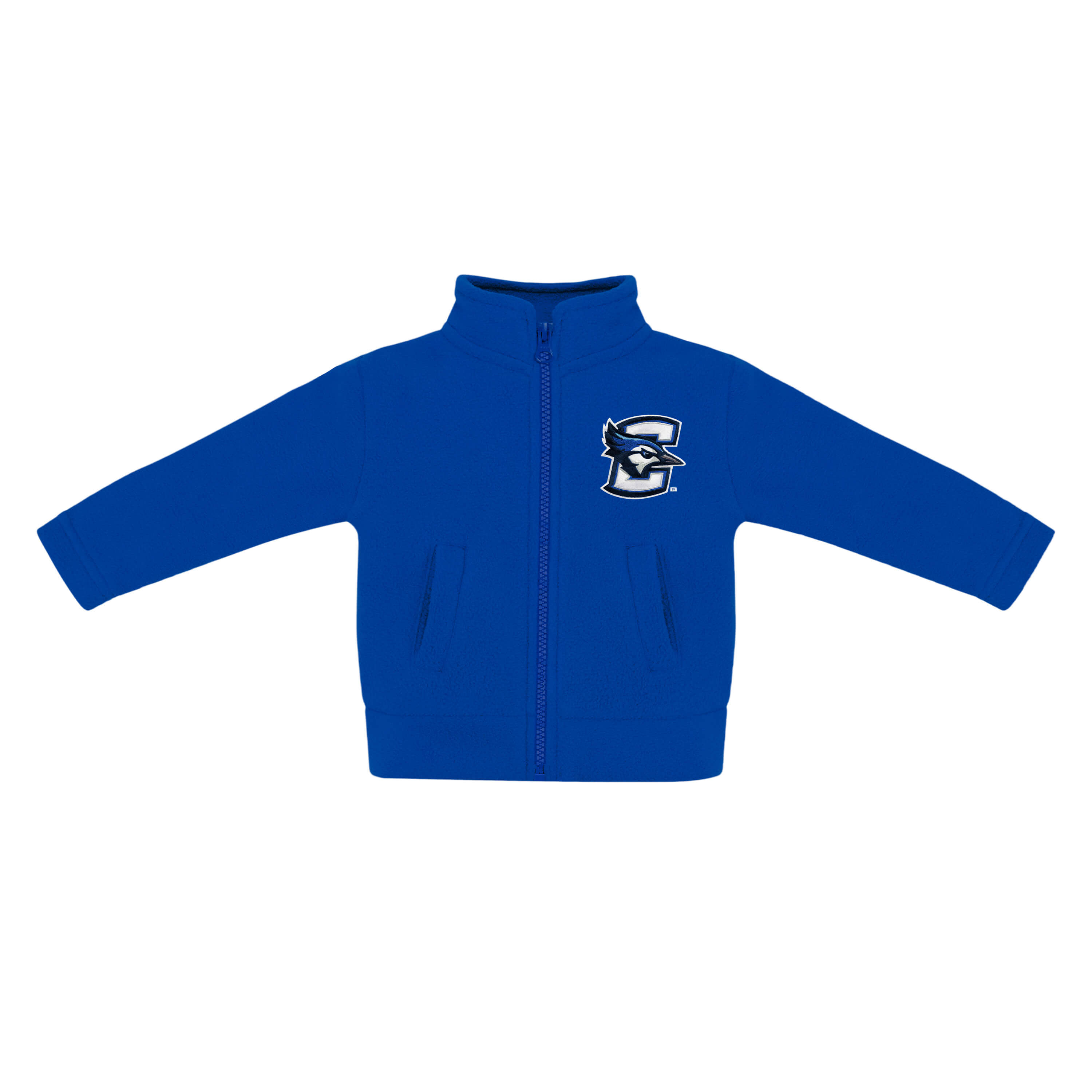 Creighton Bluejays Polar Fleece Zipper Jacket