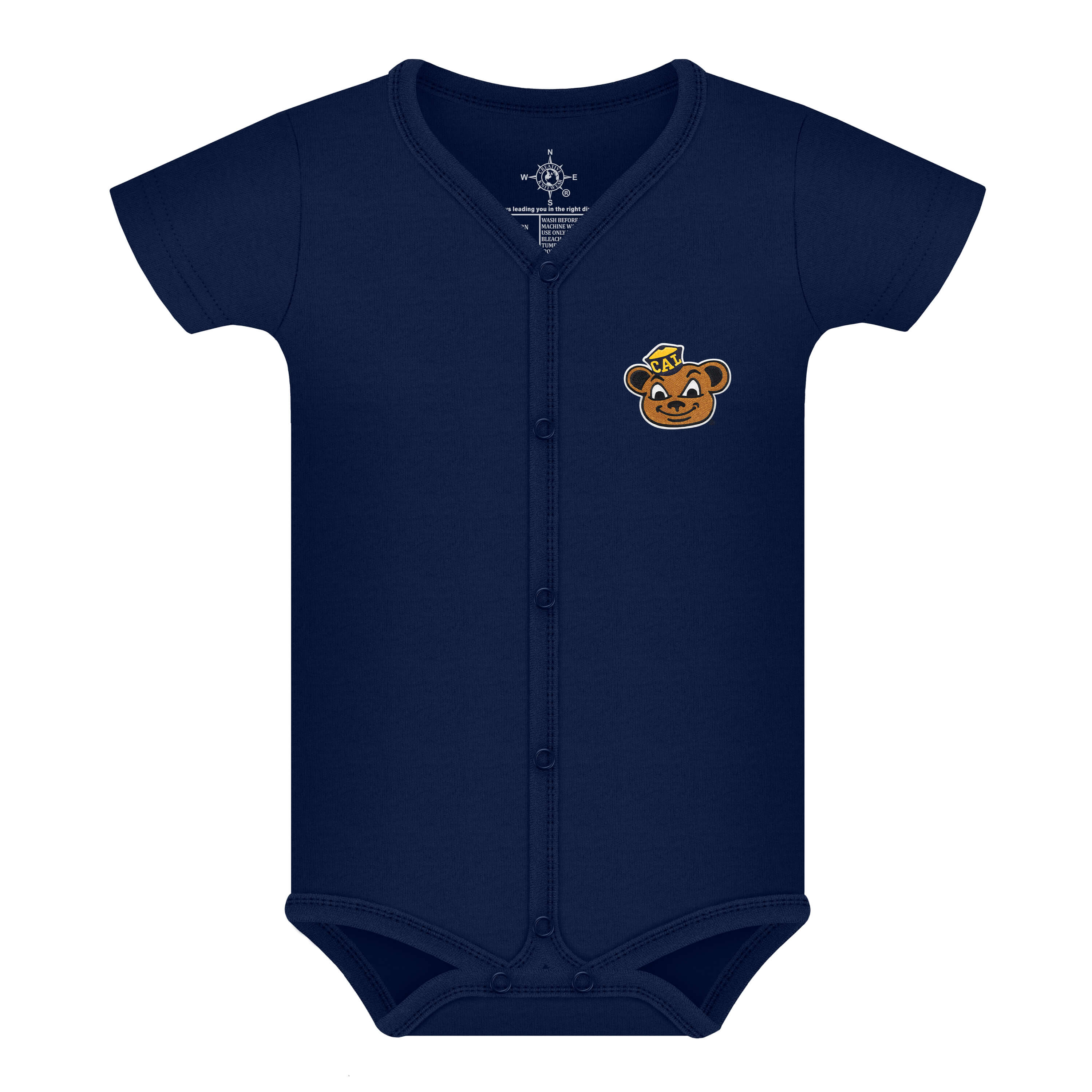 Cal Bears Front Snap Bodysuit
